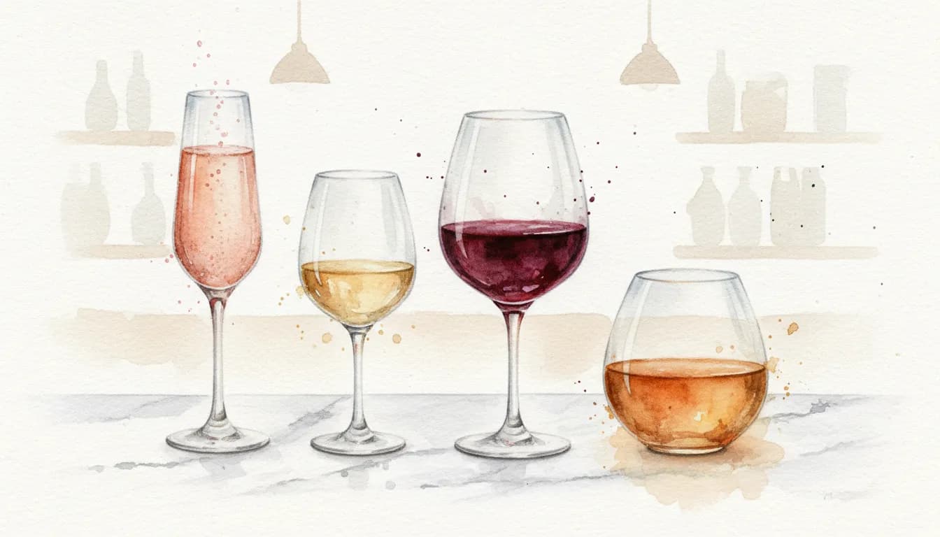 ワイングラスの選び方 - グラスで変わるワインの味わい